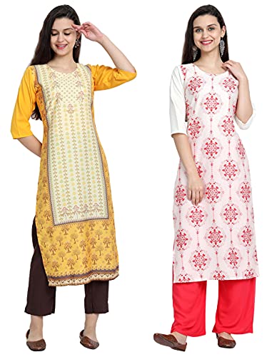 Image of Women's Crepe Regular Kurta