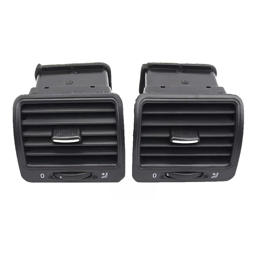 Dashboard Air Conditioning Left Right AC Outlet Vent/Fit for VW Golf 5 GTI for Jetta 2006-2011 MK5 R32 1K0819709 1K0819710(Brown Left Right)