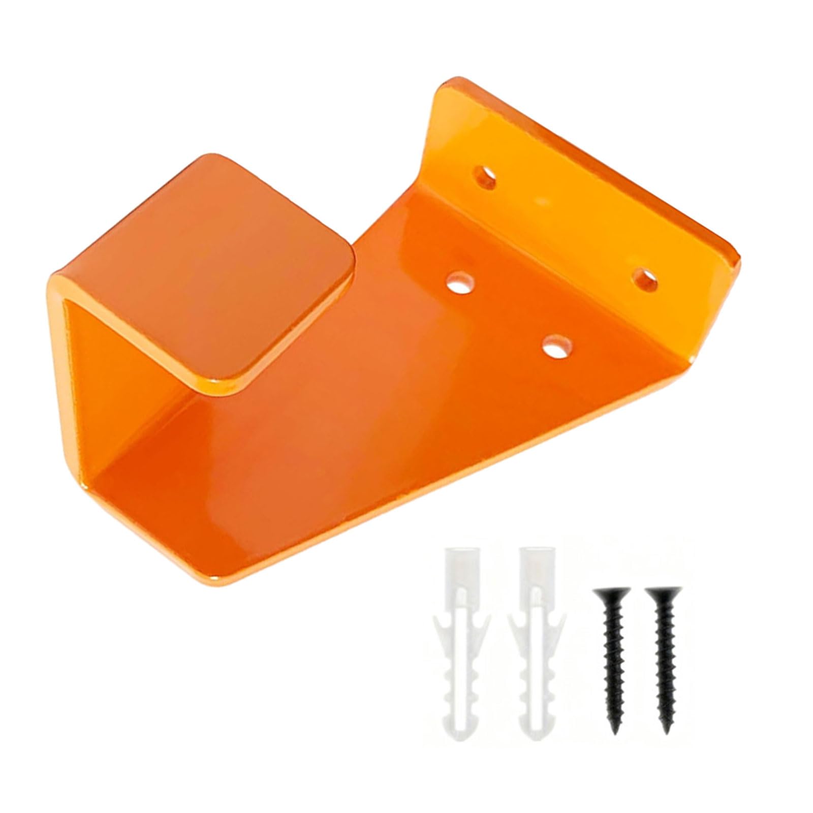 Fromceo Orange1 Color Duty Wall Mounted Chainsaw Hanger Feature Sturdy Iron Construction For Secure Tool Storage In Workshops And Garages Iron Rack