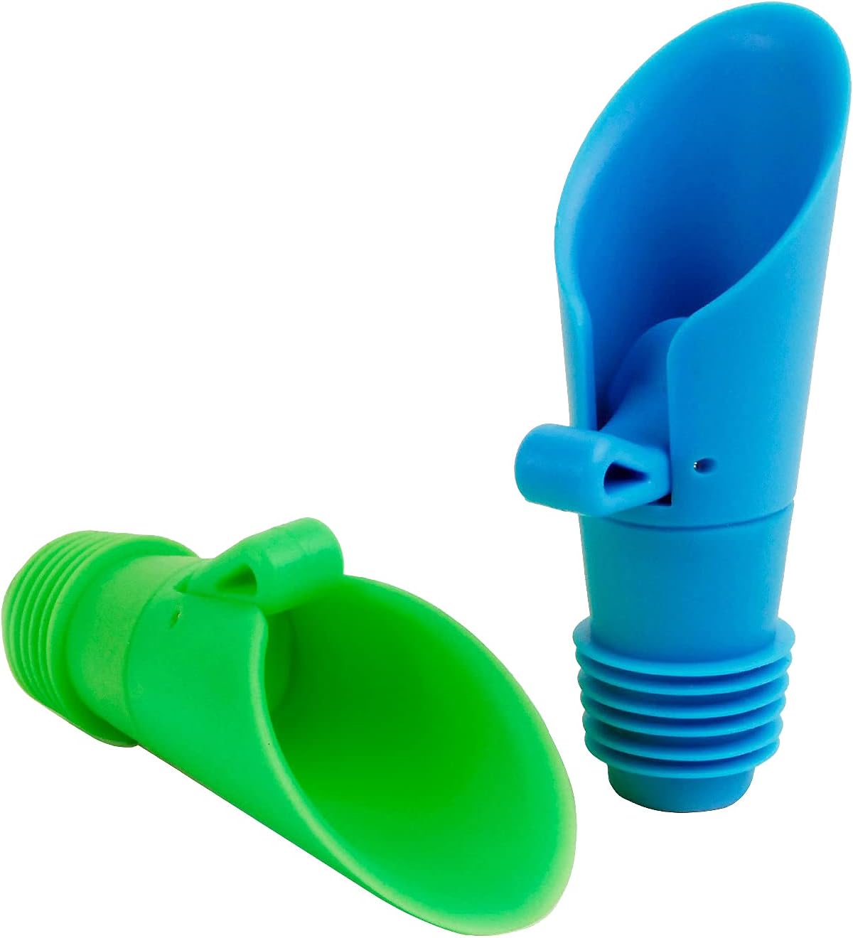 Houdini Flipper Wine Pourer Bottle Stoppers, Set of 2