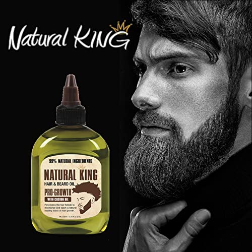Sfc 9712NK Natural King Pro-Growth Castor Hair & Beard Oil 7.1 Oz thumb #6