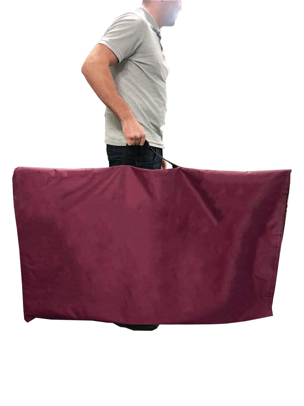 LAFUMA/LOUNGER BAG/COVER LARGE IN HEAVY DUTY WATERPROOF MATERIAL (Maroon) — image 1