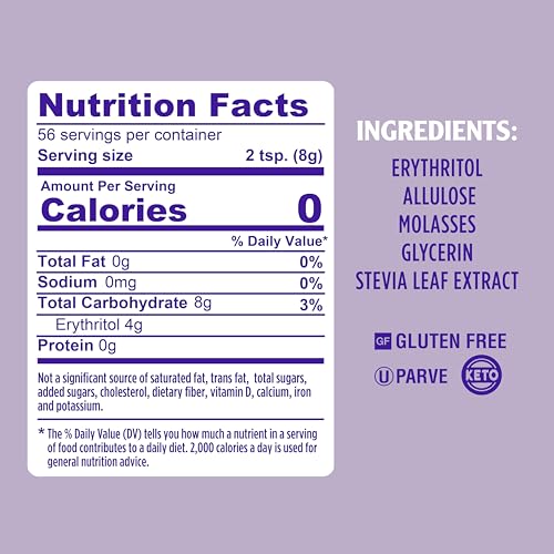 Image of SPLENDA Magic Baker Brown Granulated Baking Blend, 1lb (16 oz) | Zero Calorie, Plant Based, With Stevia, Erythritol and Allulose, Zero Sugar, Keto Friendly