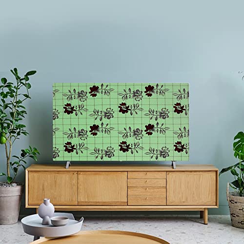 Image of Glassiano Marigold Dustproof Printed 39 inch LED TV Cover Screen Protector Compatible for All Models, Print 27