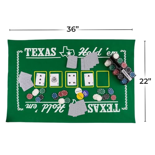 Rhode Island Novelty Texas Holdem Poker Set - Thumbnail 2