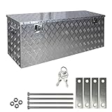 Truckbox Deichselbox Box Werkzeugkiste Anhängerbox Alubox Aluminium D210 inkl. Montagesatz Trucky