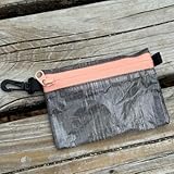 サーモンピンク 山のミニマリストウォレット■ダイニーマ