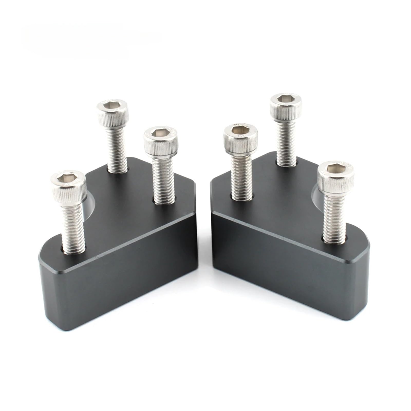 Adaptador De Clip Para Manillar Elevador Motocicleta Para Concours 1400 GTR1400 2008 2009 2010 2011 2012 2013 2014 2015 2016-2019 Alzas Manillar Moto(Titanio)