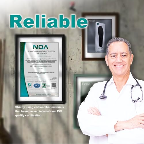 Plantillas de fibra de carbono para alivio y recuperación, 1 par miniatura 5
