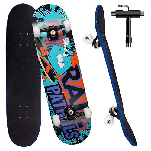 Scarpe Da Skateboard Skybird-UK | Con Luci LED | Unisex Per Bambini E Ragazzi | Ruote Retrattili