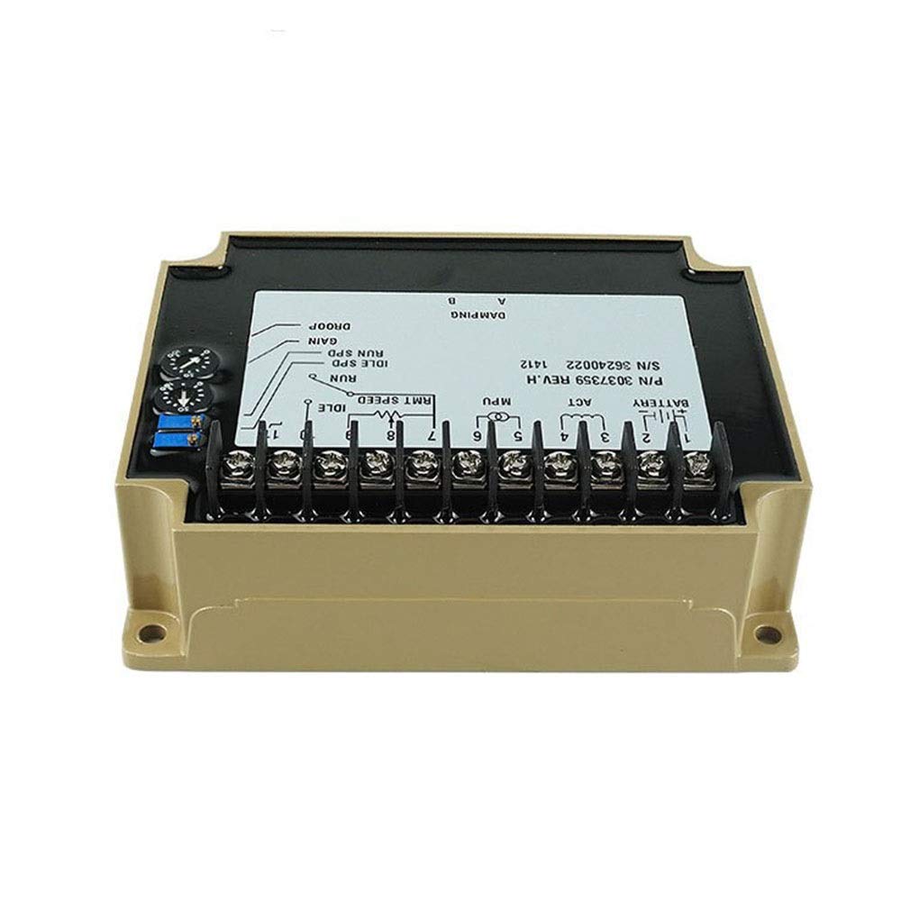 Durable Diesel Generator Governor, Speed Control Board Stable and Durable Easy to assemble