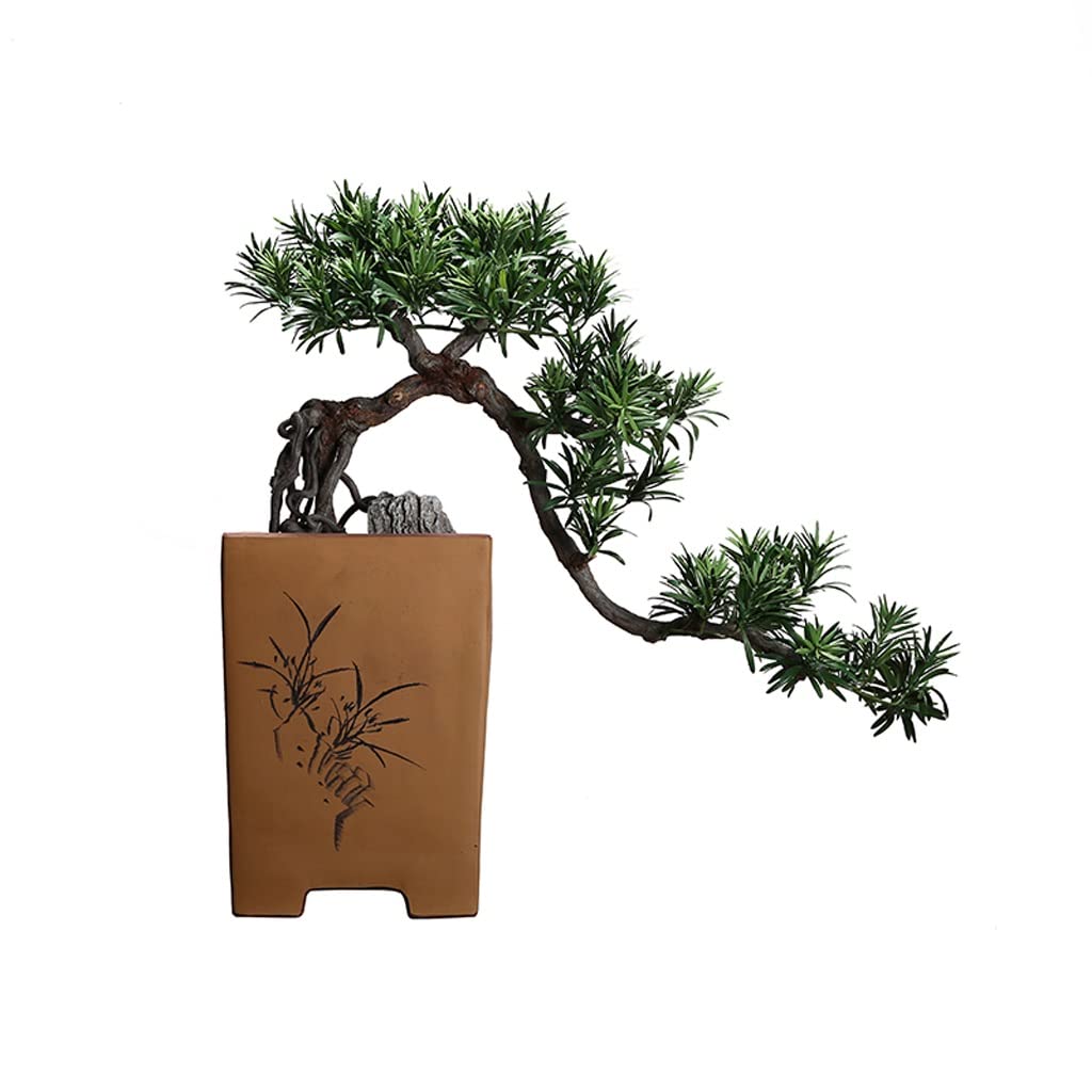 GTHTUHFD Simulation Potted Plants Bonsai Tree