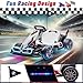 Wanan Electric Go Kart with Adjustable Seat, 24V Licensed BMW Drift Kart with Dual 200W Motors, Crazy Go Cart for Kids Ages 6-12, LED Lights, Drift Mode and 2 Speed (White, 24V)