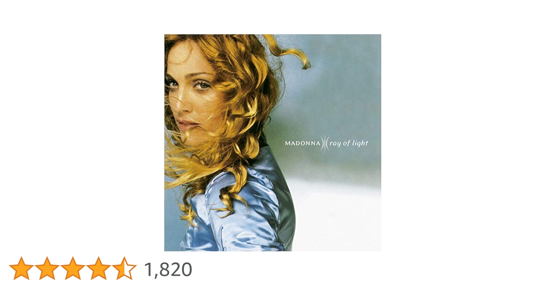 MADONNA Ray Of Light マドンナ CD 限定版　未開封　輸入版 MADONNA Ray Of Light マドンナ CD 限定版 未開封 輸入版