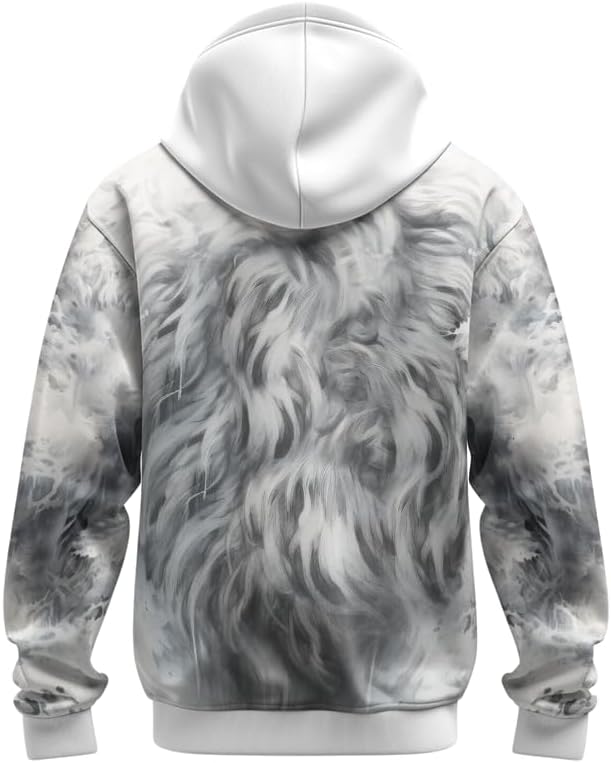 Predators 3D Printed Unisex Hooded Sweatshirt Long Sleeve Pullover Hoodie for Men