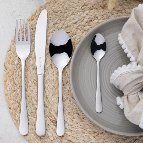 Viners Savannah 42 Piece Stainless Steel Cutlery Canteen Set, Knife Fork Spoon Set for 6 Place Settings - Image 2