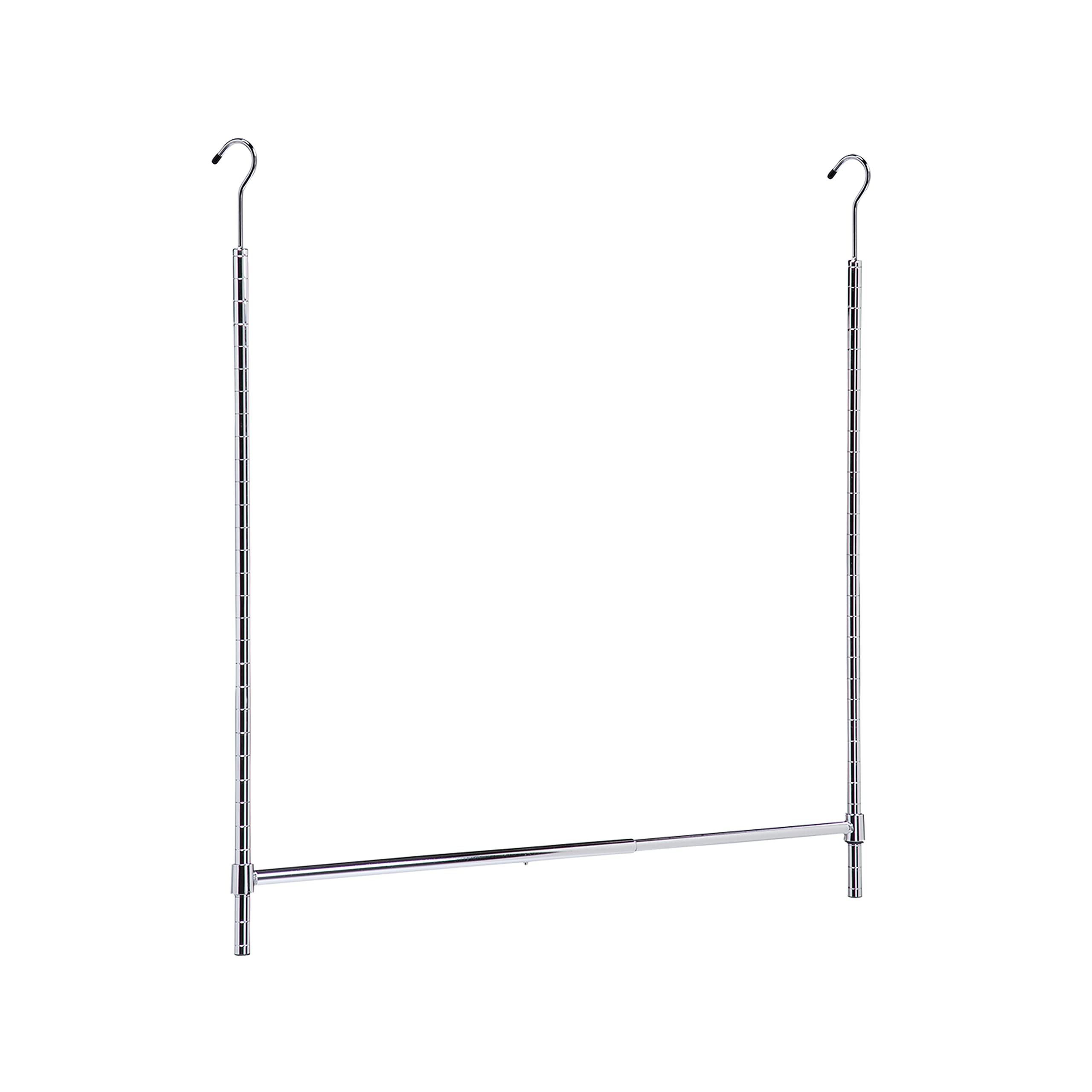 Honey Can Do Hanging Double Closet Rod HNG-09071 Chrome