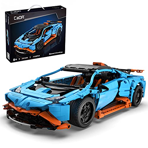 OSoMax CADA C61050 Technik 1:12 Sportwagen Bauset, Rennauto Kompatibel mit Lego Technic - 1120 Teilen