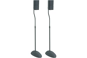 Height Adjustable Speaker Stands for Home Theater