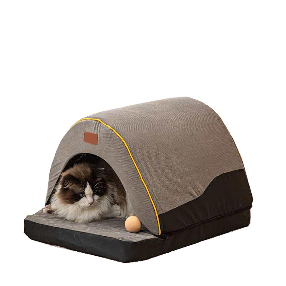 This detachable cat bed is designed for Exotic Shorthair-rated cats.