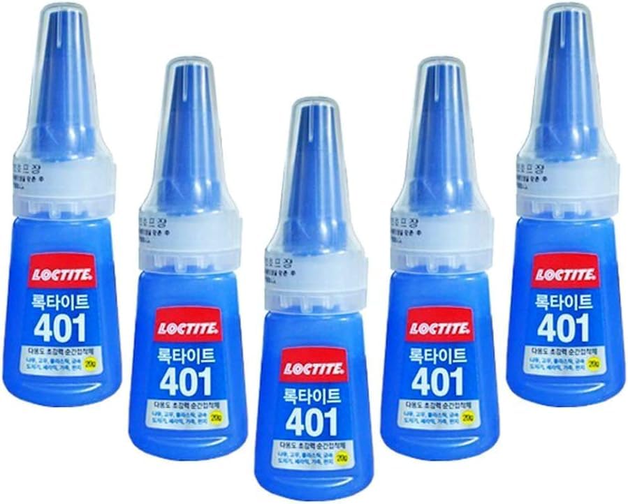 25 X HENKEL 401 20g Instant Adhesive Stronger Super Glue Multi-Purpose (Bulk)