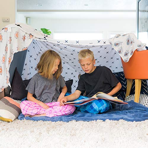 Mad Dog Concepts 3-Pack Girls Pajama Pants Soft Micro Fleece Pj Bottom With Elastic Waistband - Printed Plaid Flannel Lounge Pants For Kids #TOP1