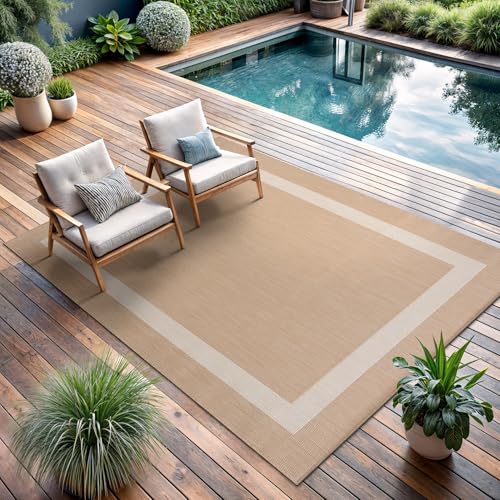 CAMILSON 5×7 Bordered Rug
