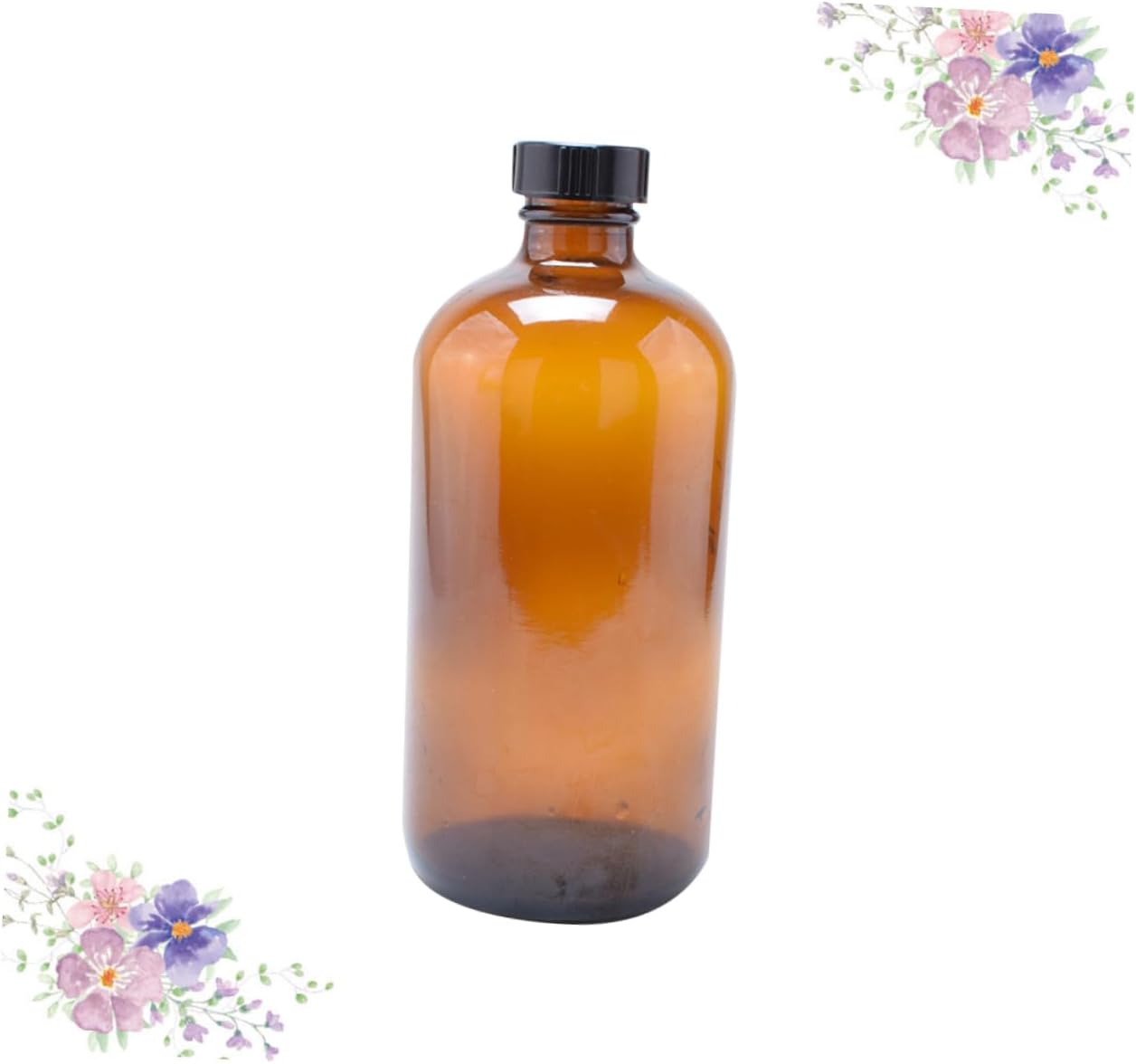 4pcs Brown Glass Storage Jars Airtight Lids Containers for Honey Jam and More Capacity Lightweight and Portable for Home Use