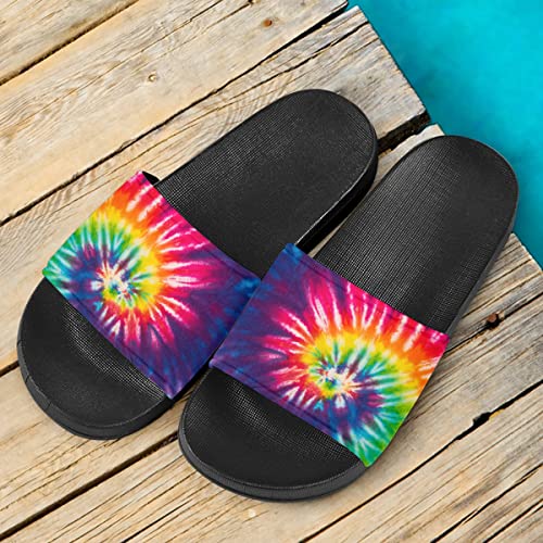 Howilath Women's Casual Slide Sandals, Cartoon Animals Print Comfortable Soft Sole Non-Slip Open Toe EVA Flat Sandals3