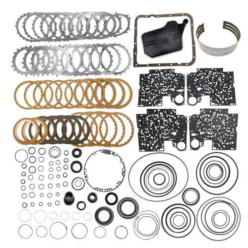 ammtiuny Transmission Overhaul Master Rebuild Kit 4L60E 4L60-E Compatible with C-a-d-i-l-l-a-c 94-ON Stage 3 With 3-4 PowerPack years 1997 1998 1999 2000 2001 2002 2003 Replace OE 4L60E 4L60-E