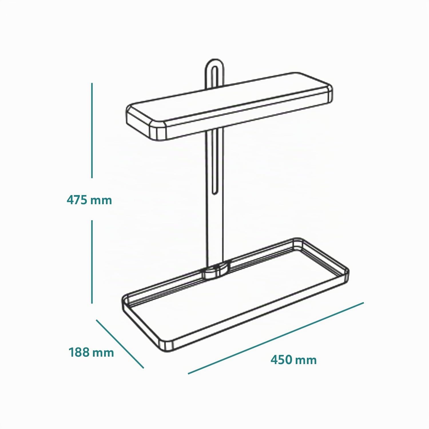 LED BLOOM 20W Pflanzenlampe LED, Vollspektrum Pflanzenlicht für Zimmerpflanzen, Höhenverstellbares LED- PflanzenwacSB-Laden (BLOOM 20W)