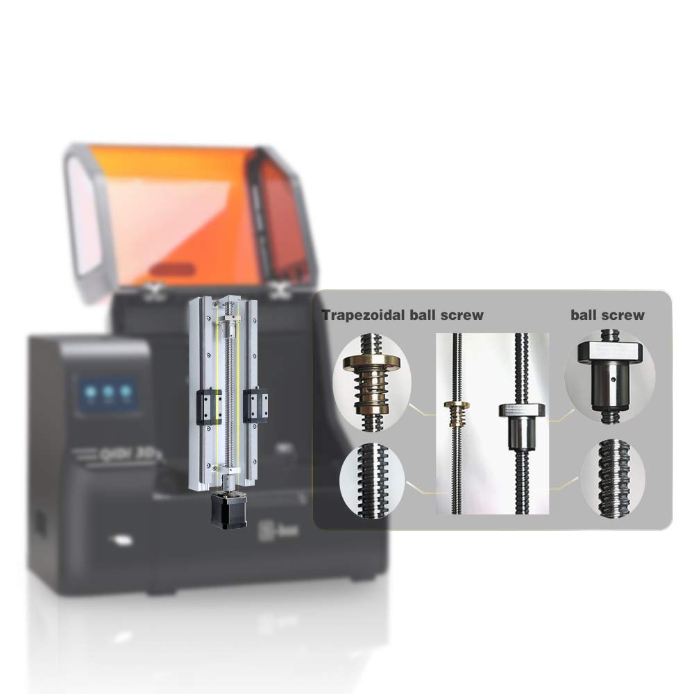 QIDI TECH S-Box Resin 3D プリンター Amazon | QIDI TECH S-Box樹脂3Dプリンター，UV LCDプリンター