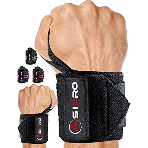 ASIPRO Muñequeras Gym Soporte de Muñeca con Agarre Pulgar Cover