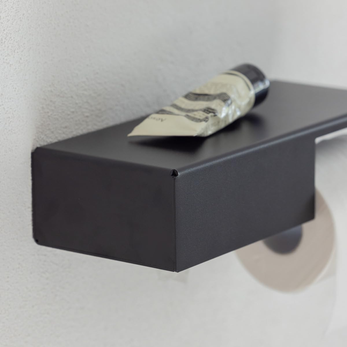 YOUS® Premium Toilettenpapierspender mit Feuchttuch Box Real Big Spender (Verkehrsweiss)
