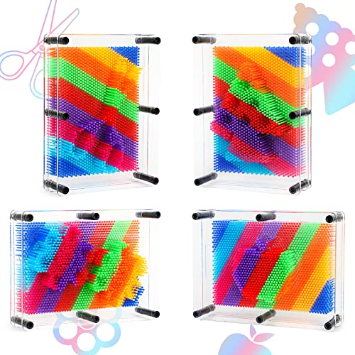 3D Pin Art Sensory Toys for Kids 5-7, Pin Art Board Impression Sensory Toys for Kids with Autism, Autism Gifts for Autistic Children Age 3, 4, 5, 6, 7, 8, 9, 10+ Years Old Boys Girls - Image 6