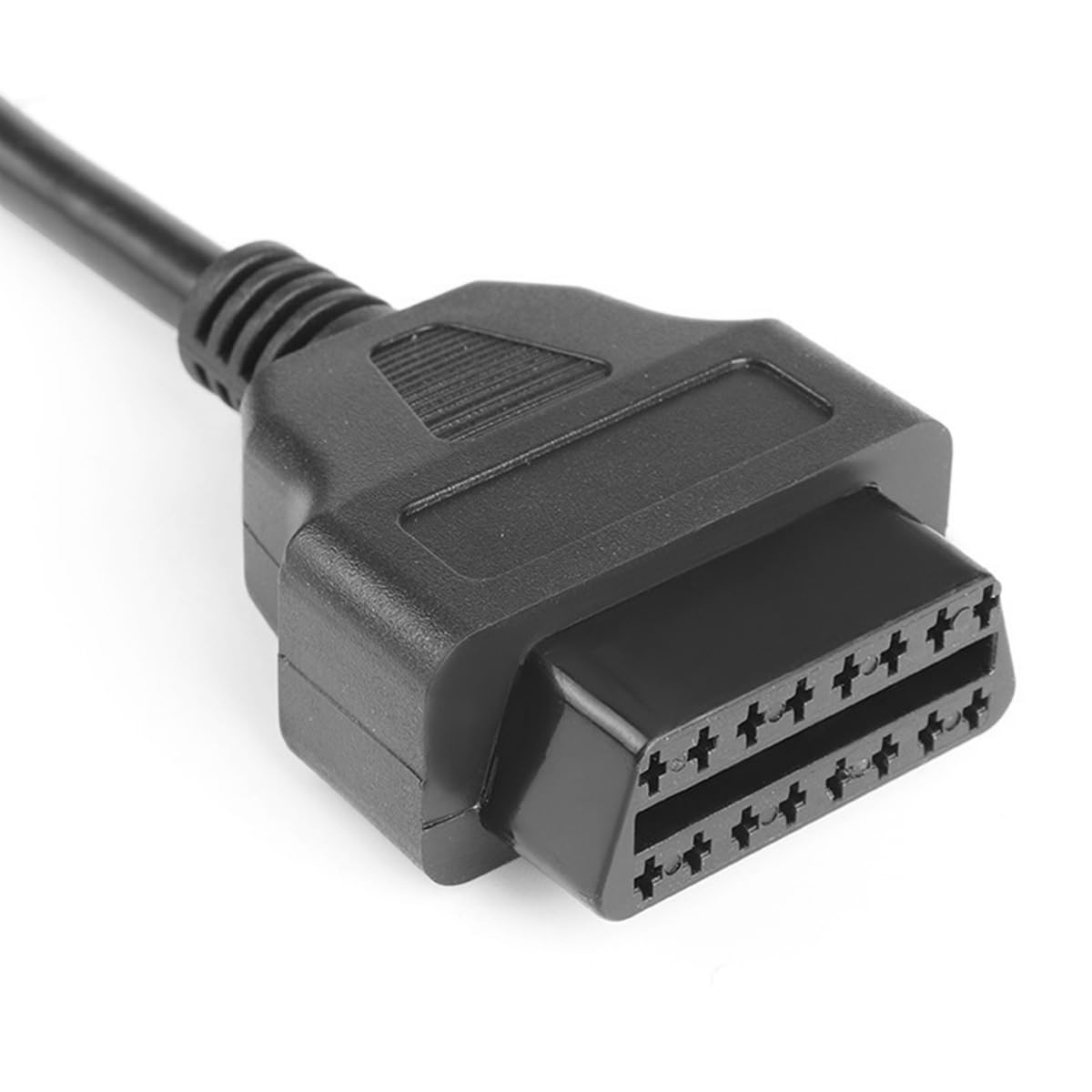 Q64C OBD2 Cavo Prolunga 16-polig Connettore A Presa Flessibile collo di