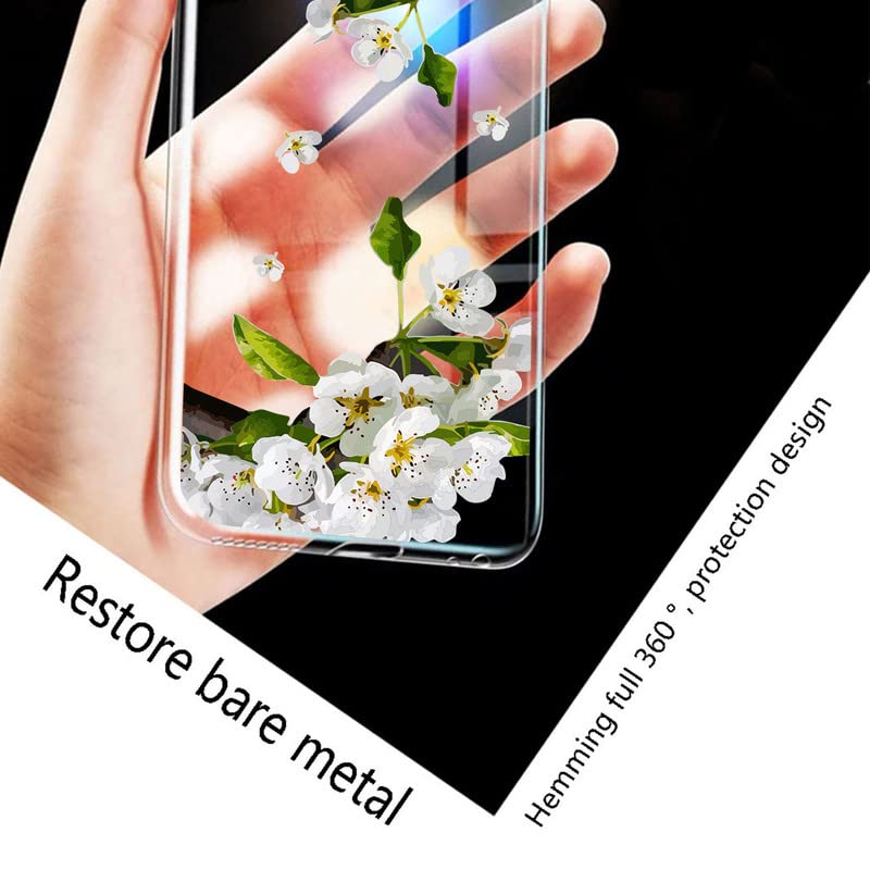 Custodia Trasparente In TPU + Vetro Temperato Per Nokia C12 - Sottile, Antiurto, 2 In 1 - 3