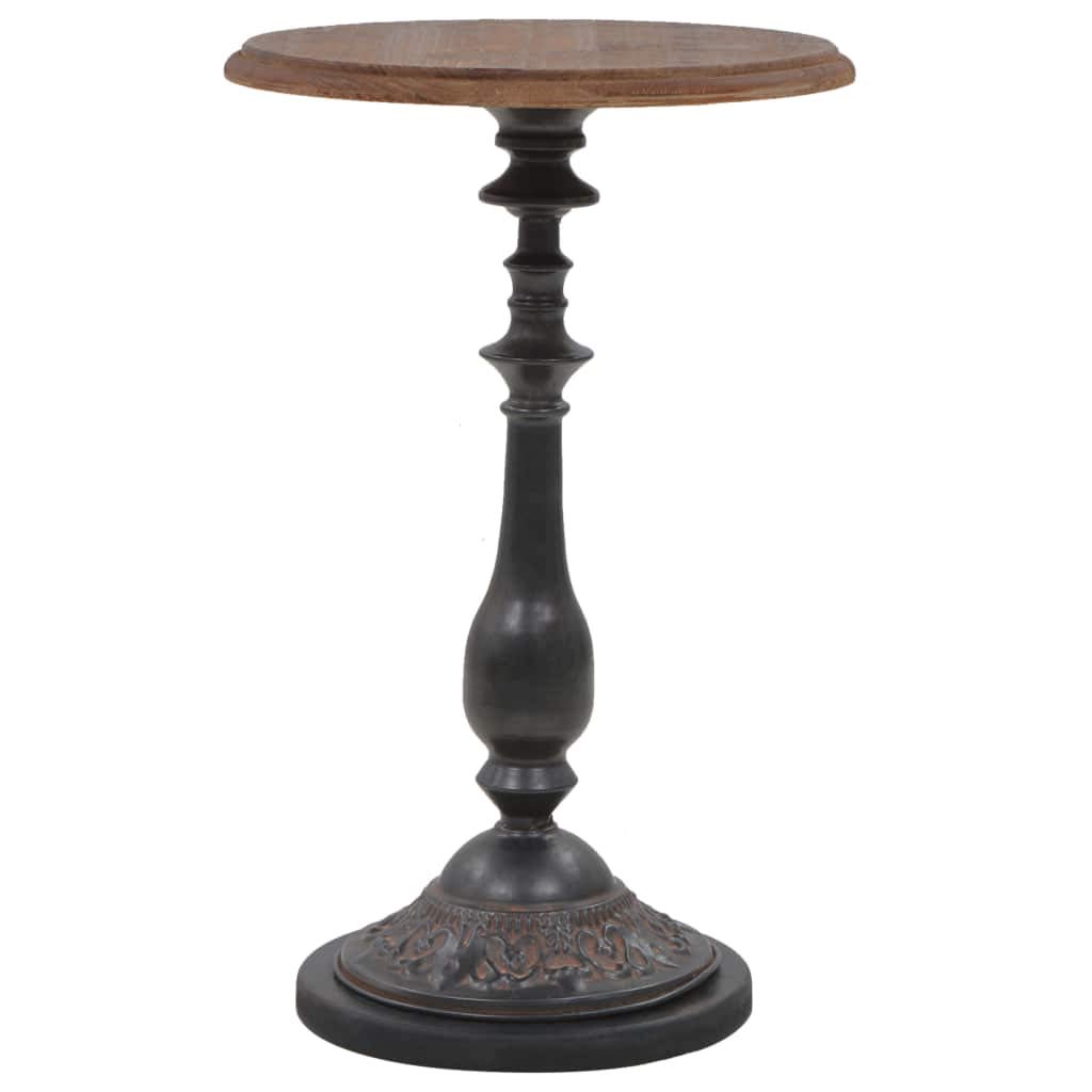 Festnight Side Table Wooden Coffee/Lamp/End/Storage Table End Table Solid Fir Wood 40x64 cm Brown