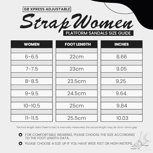 Women's Platform Sandals - Arch Support, Comfortable Foam Slides with Adjustable Buckle, Lightweight Thick Soles | Ultra Cushion - Image 5