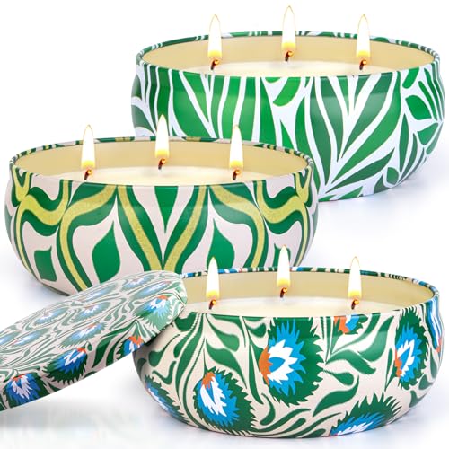 Candele alla citronella per esterni, XXL, da campeggio, per interni ed esterni, grandi, con cera di soia naturale, olio di citronella, citronella, citronella, per giardino, barbecue, all'aperto, 3