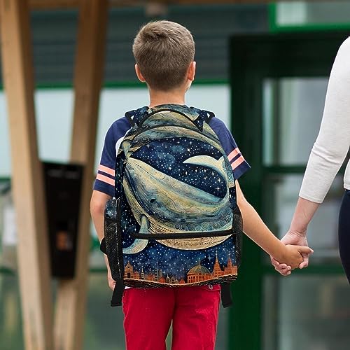 Sac à dos baleine multicolore idéal pour l'école et les sorties de week-end - 6