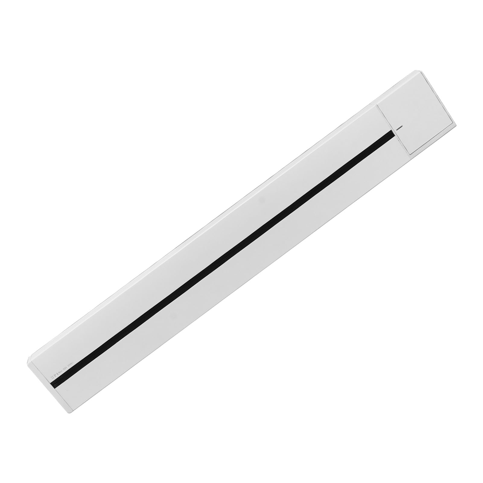 Eujgoov Steckdosenleiste, an der Wand Montierte Steckdosenschiene aus Aluminiumlegierung mit Hauptsteuerschalter für das Heimbüro, 25 A Nennstrom, Einfache Installation und Flexible Nutzung