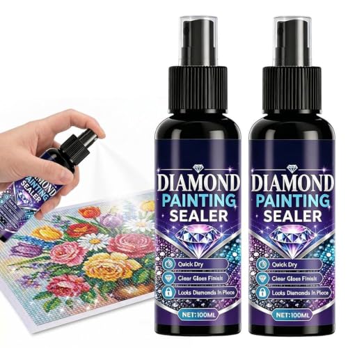 Image of Diamond Painting Sealer Spray, 2026 New Diamond Art Sealer (2, 100 Ml)