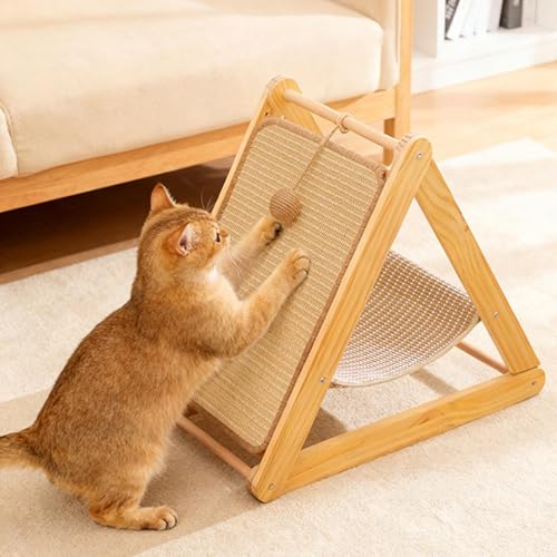 Griffoir pour chat idéal en appartement et petits espaces clos
