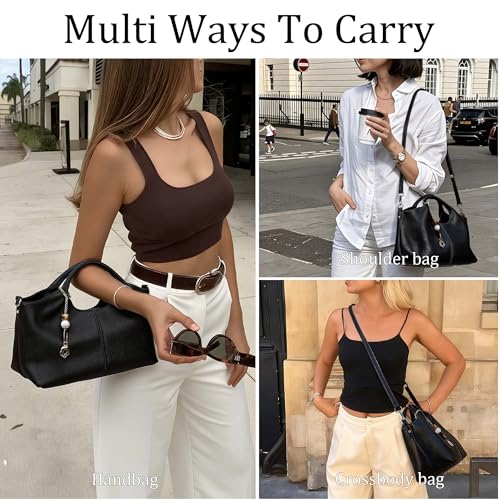 Bolso Satchel Vegan Leather Mediano para Mujer miniatura 2