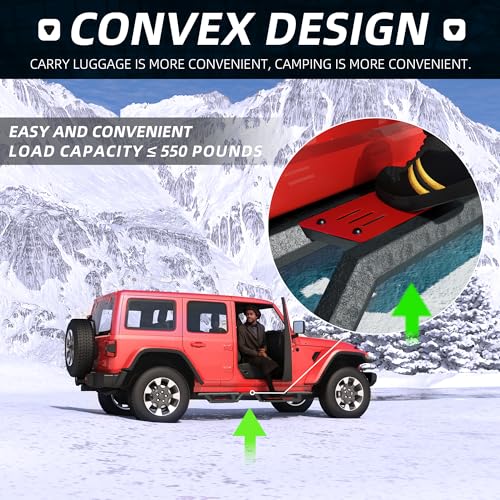 Estribos laterales para Jeep Wrangler JL 2018-2026 miniatura 7