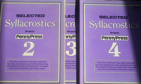 Selected Syllacrostics from Pennypress: Penny Press: Amazon.com: Books