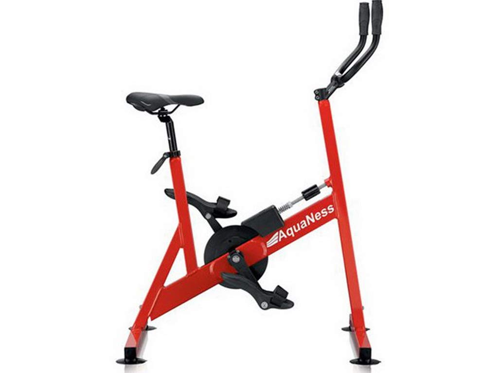 v2 Rouge - Vélo Aquatique de Piscine Rouge