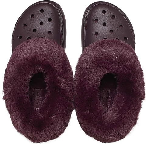 Image of Crocs Unisex Adult Classic Furever Crush Lined Shoe