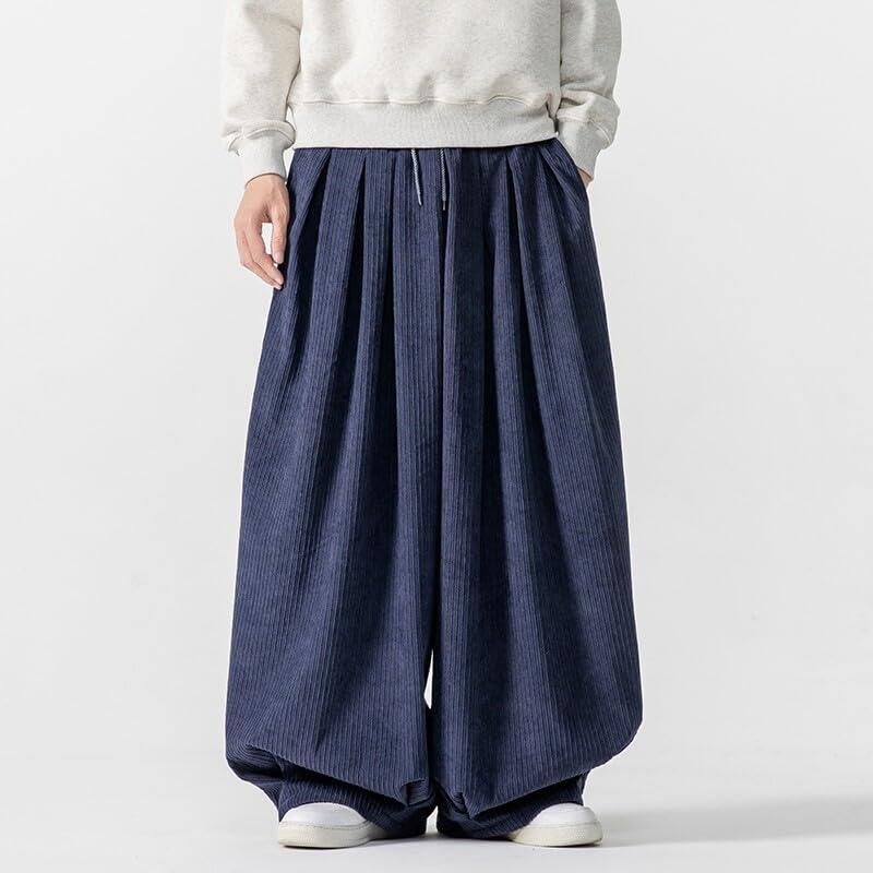 GUOYUXIAO Men's Pants Autumn Large Size Loose Fit Trouser4